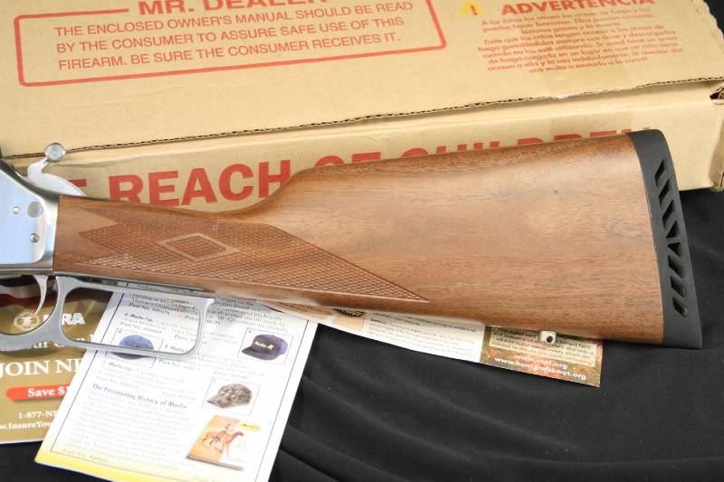 Stainless Marlin 1895 Gs 4570 Lever Action Guide Gun, Scout Rail, Xs